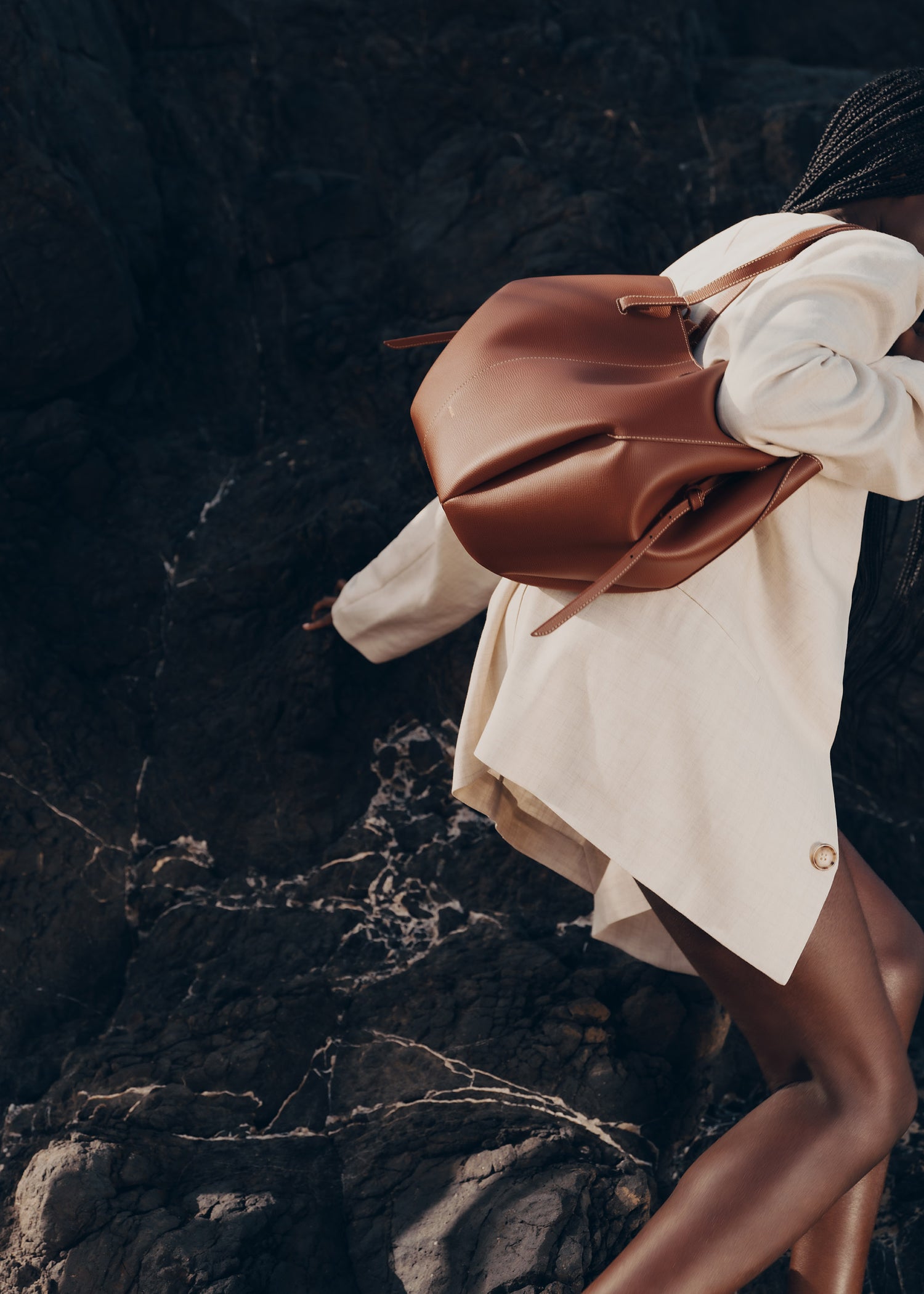 Cyme - コニャック テクスチャード