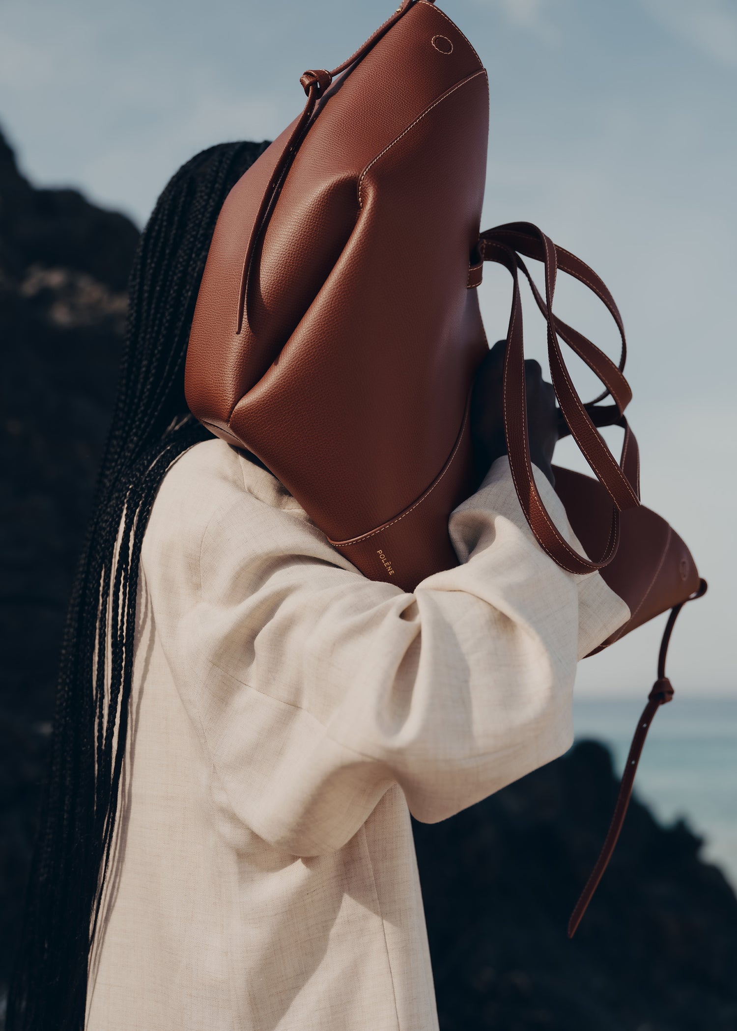 Cyme - コニャック テクスチャード