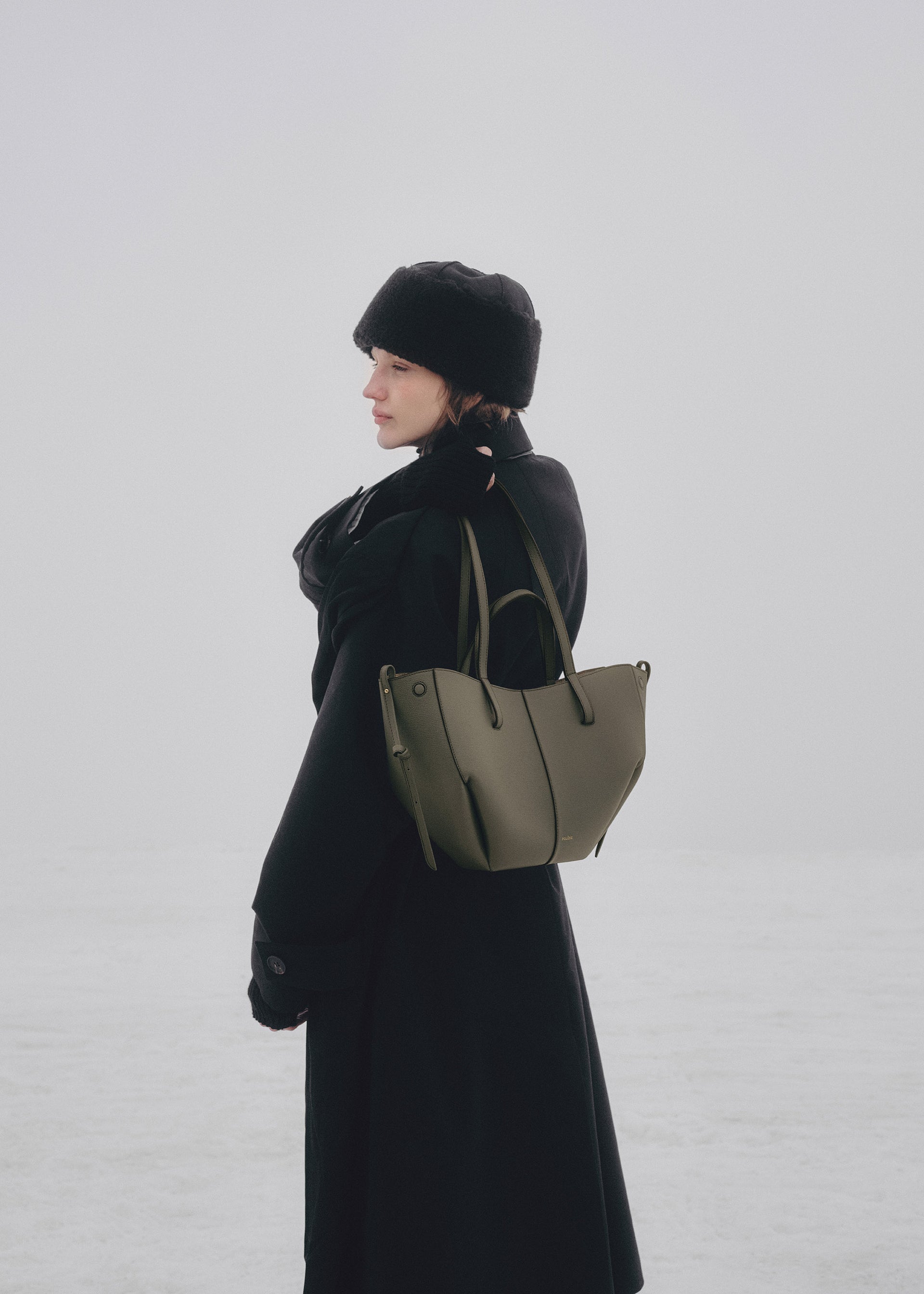 Cyme Mini - スモーキーグリーン テクスチャード