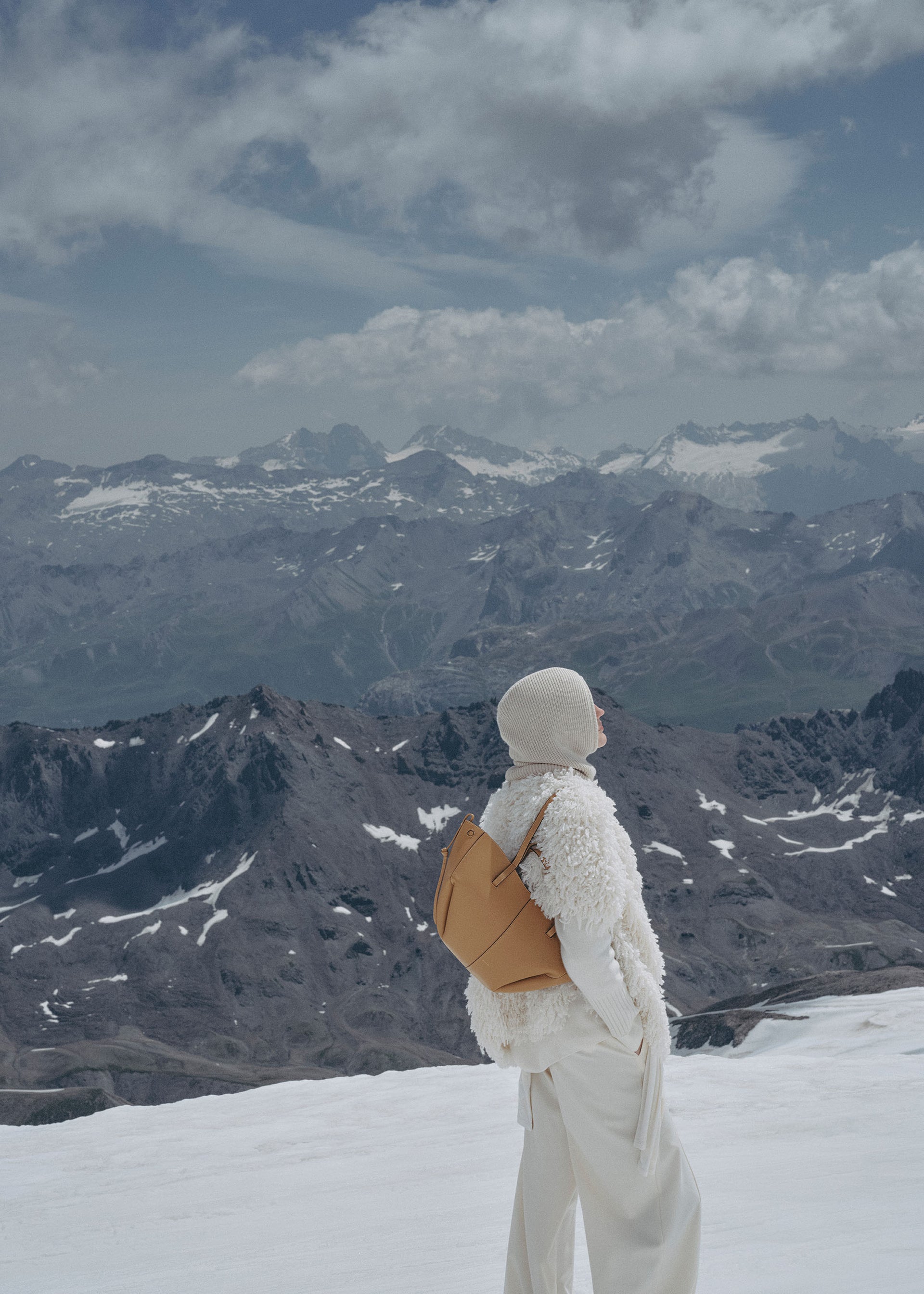 Cyme Mini - オークル テクスチャード