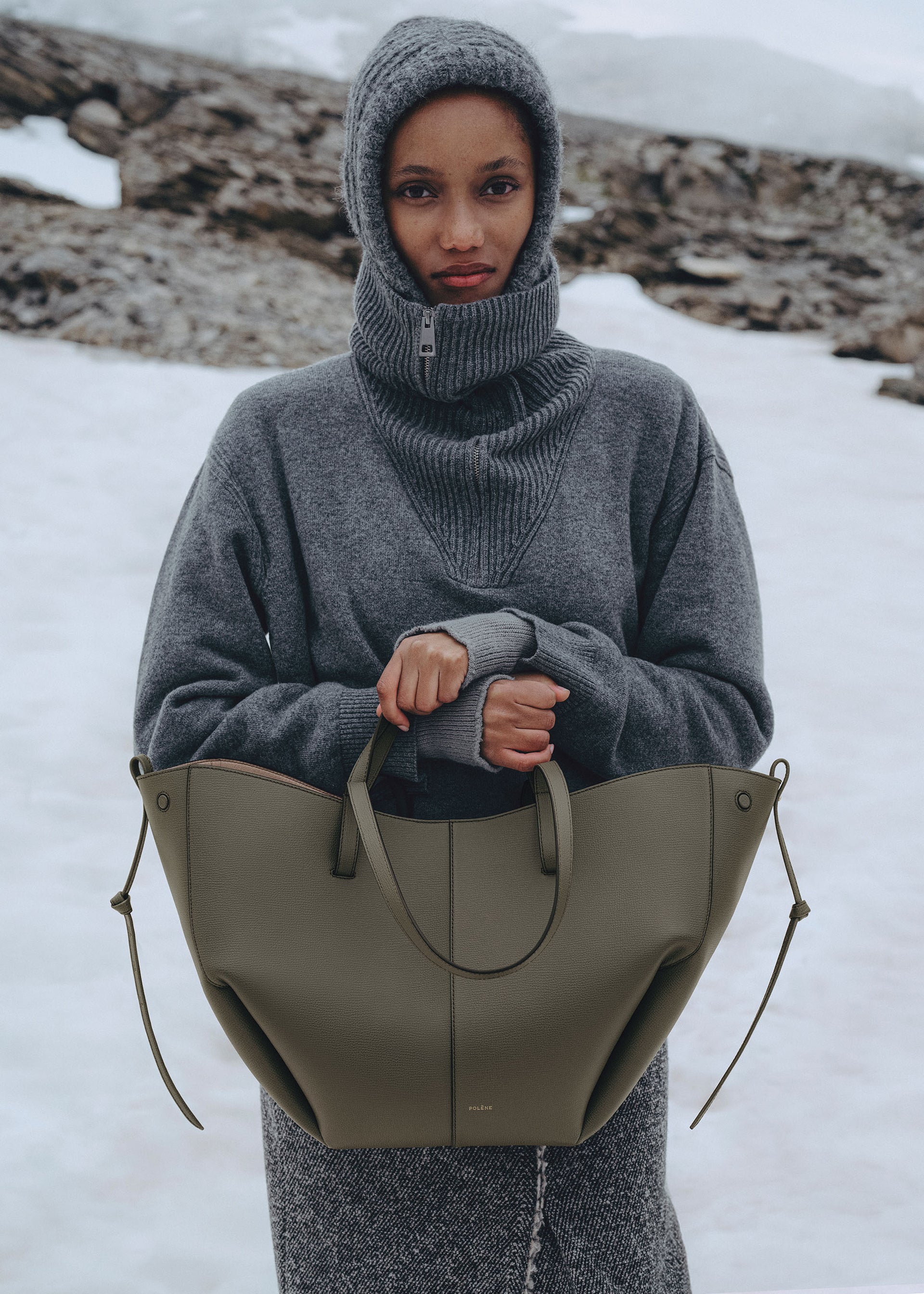 Cyme - スモーキーグリーン テクスチャード