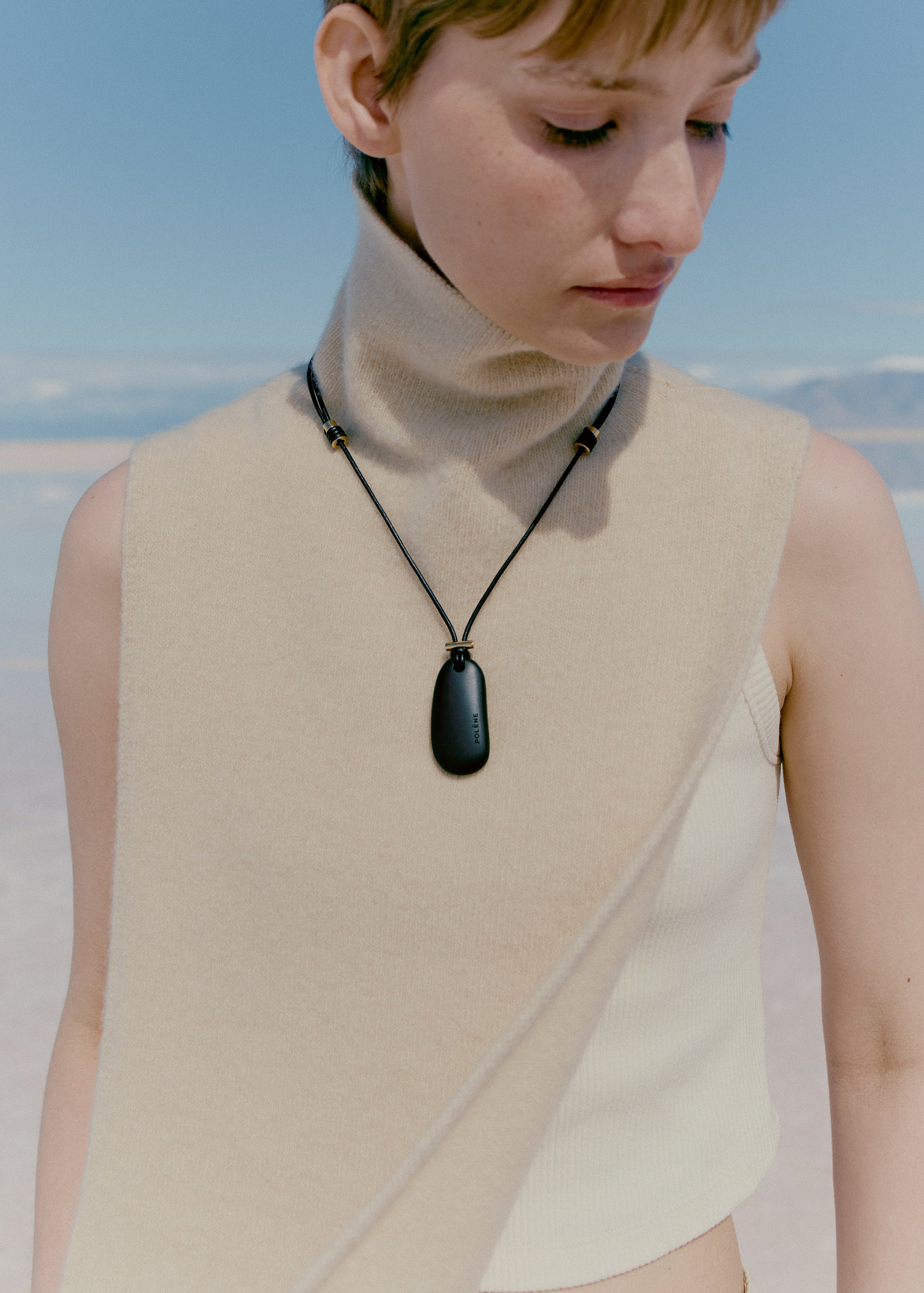 Téré ペンダント - ブラックマーブル