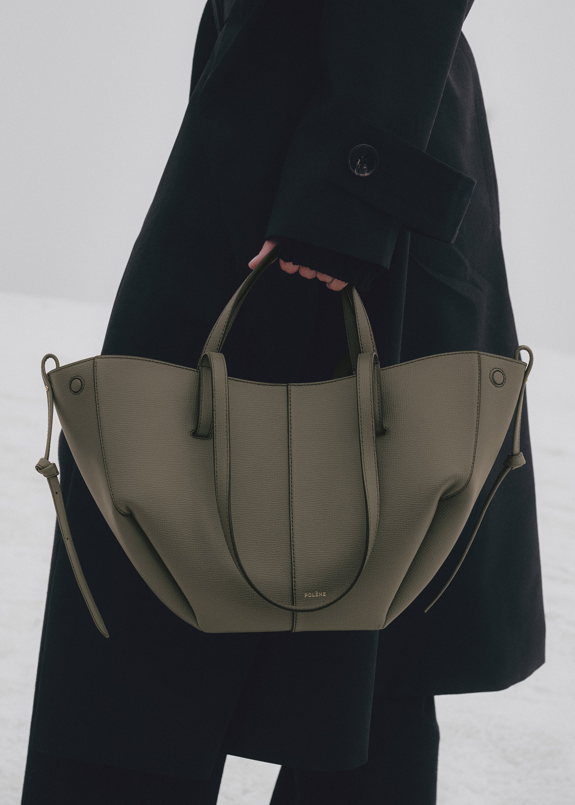 Cyme Mini - スモーキーグリーン テクスチャード