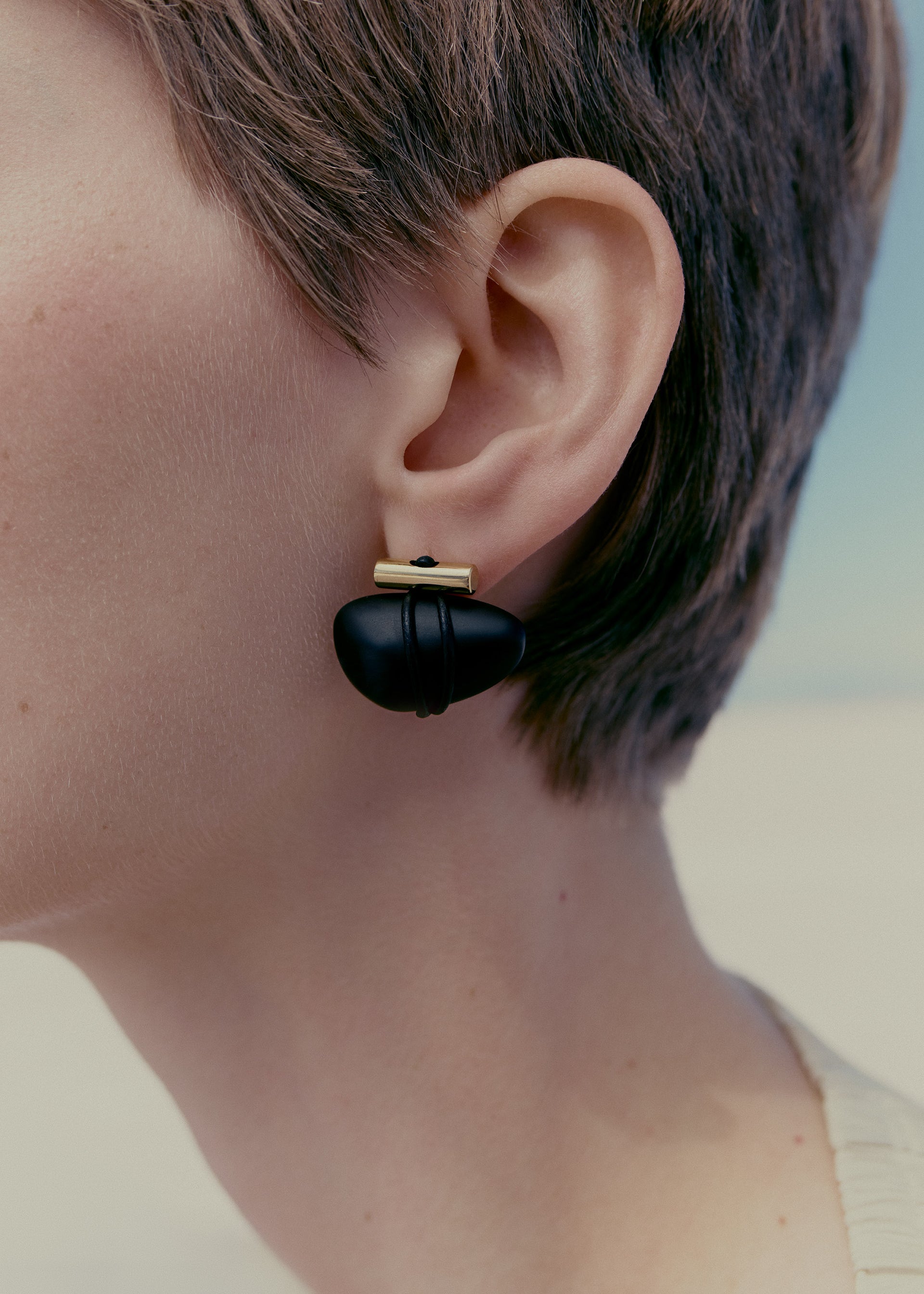 Téré ピュスピアス - ブラックマーブル