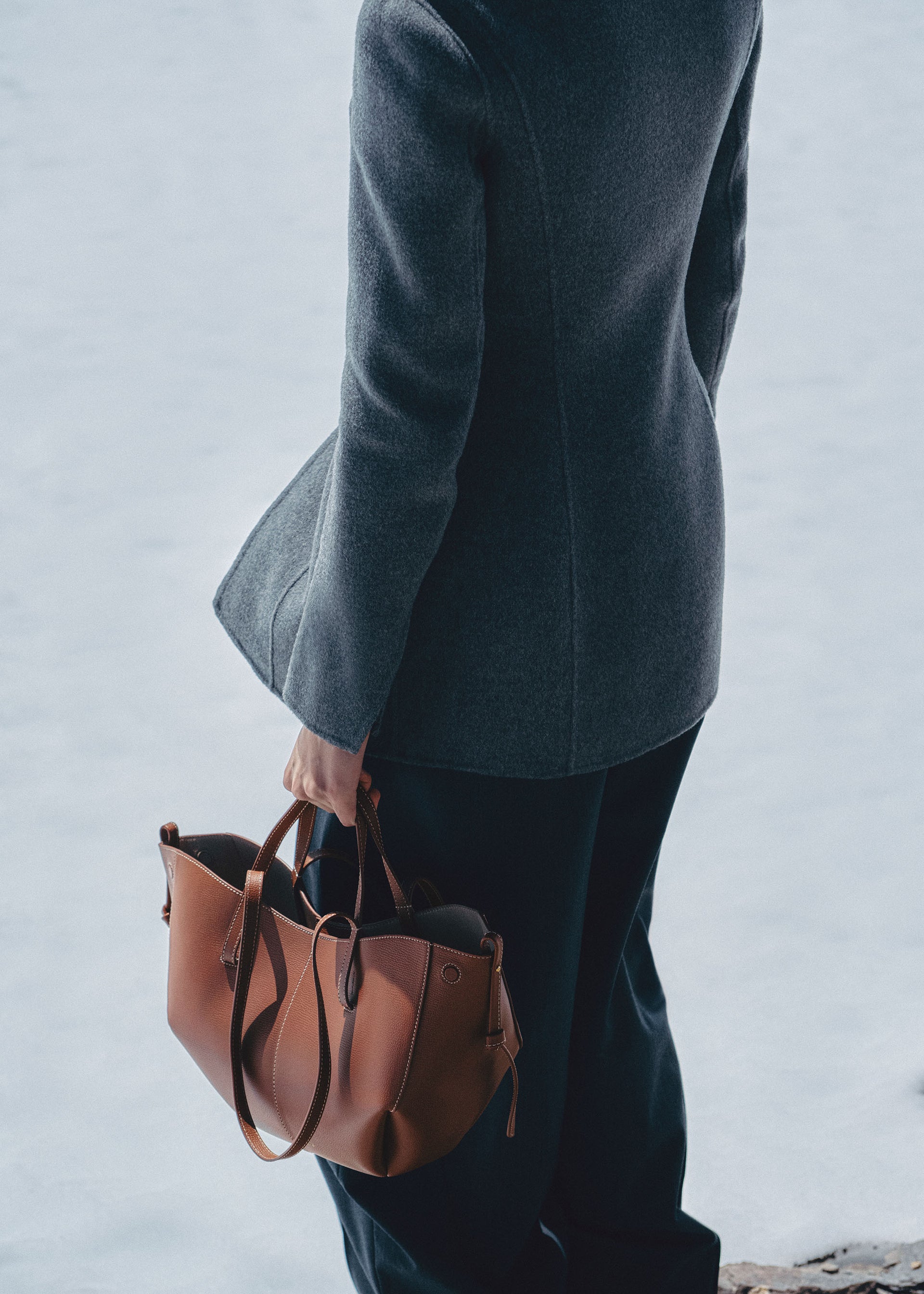 Cyme Mini - コニャック テクスチャード