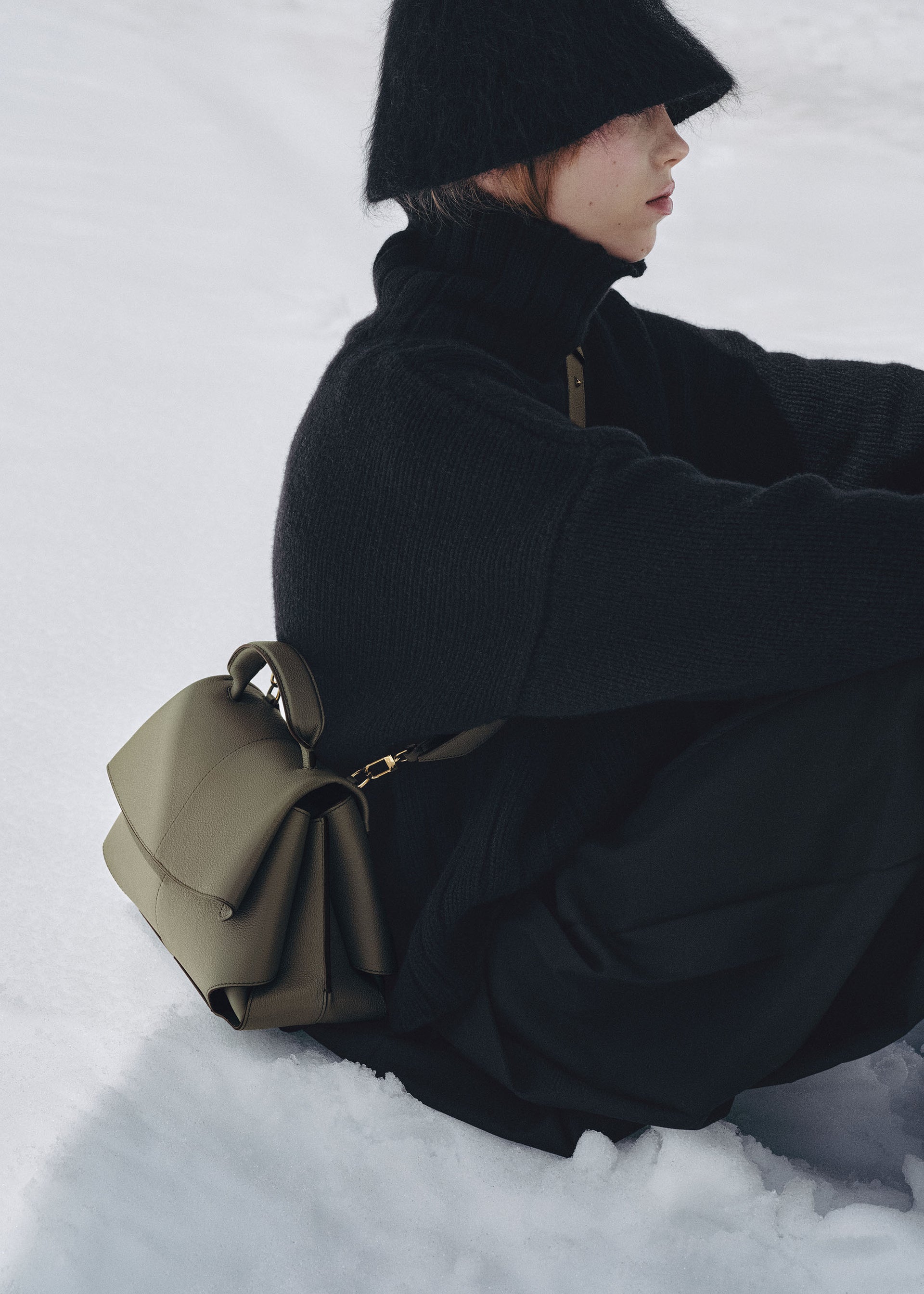 Mokki - スモーキーグリーン テクスチャード