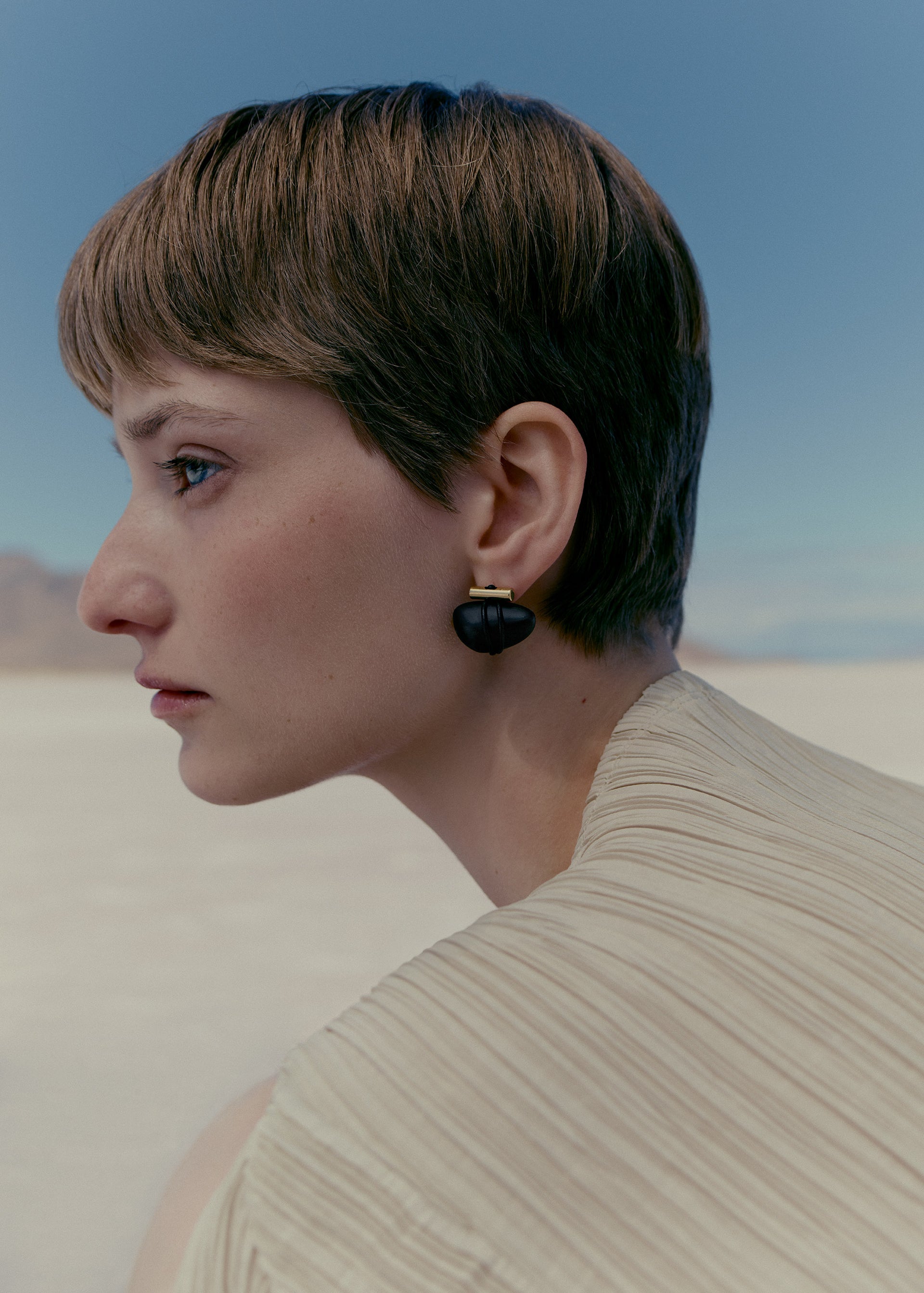 Téré ピュスピアス - ブラックマーブル