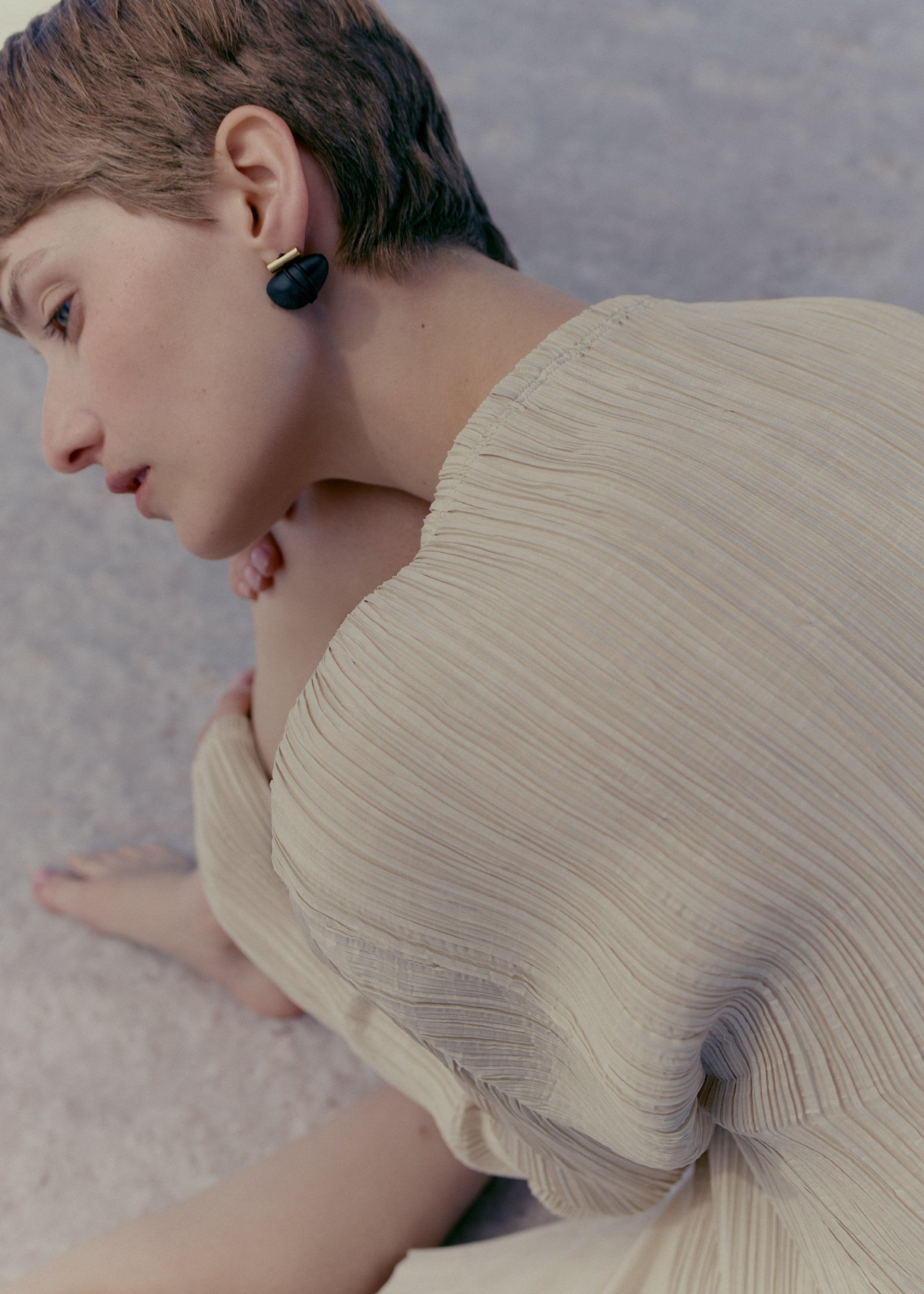 Téré ピュスピアス - ブラックマーブル