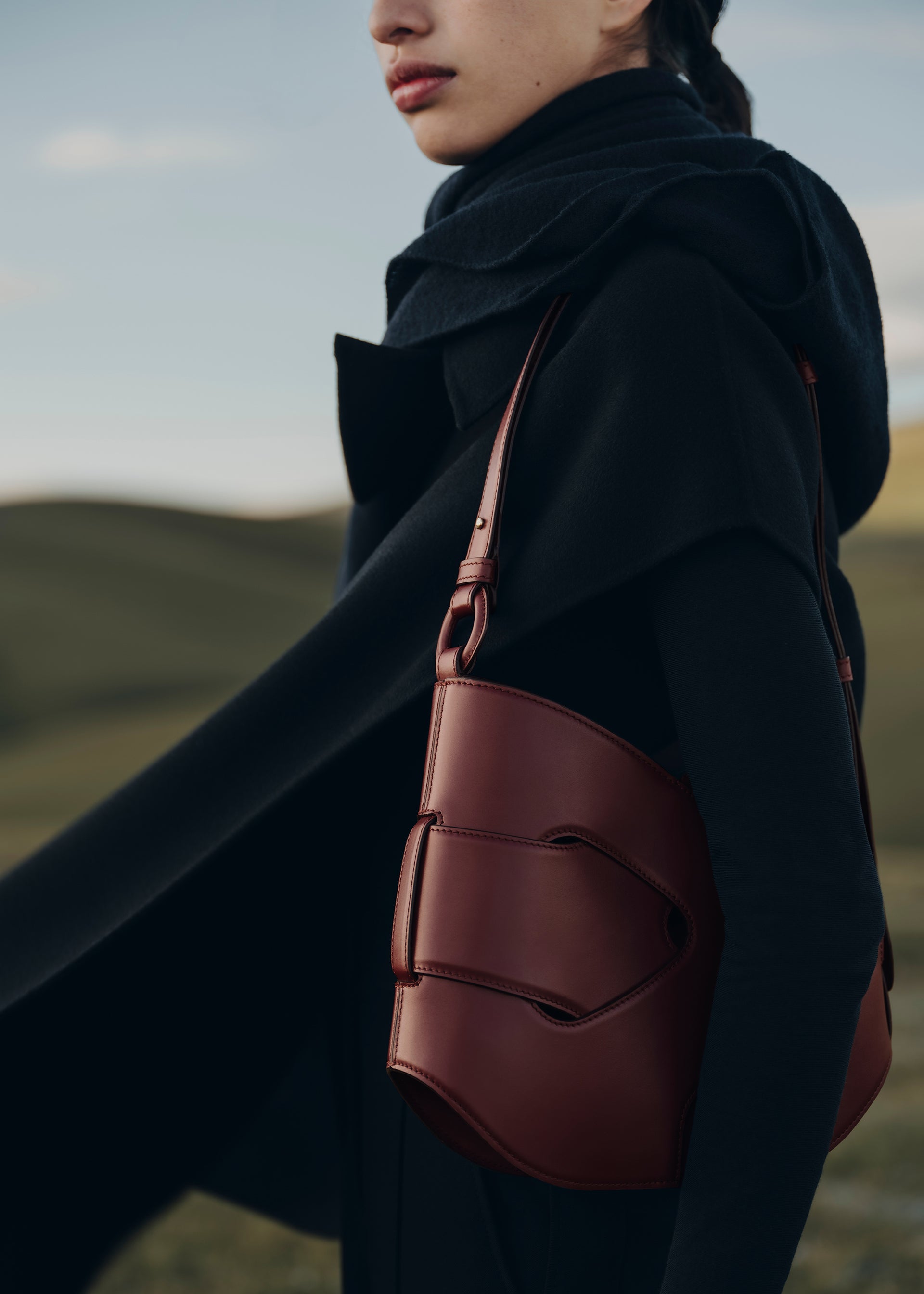 Nodde Hobo - ダークチェリー スムース