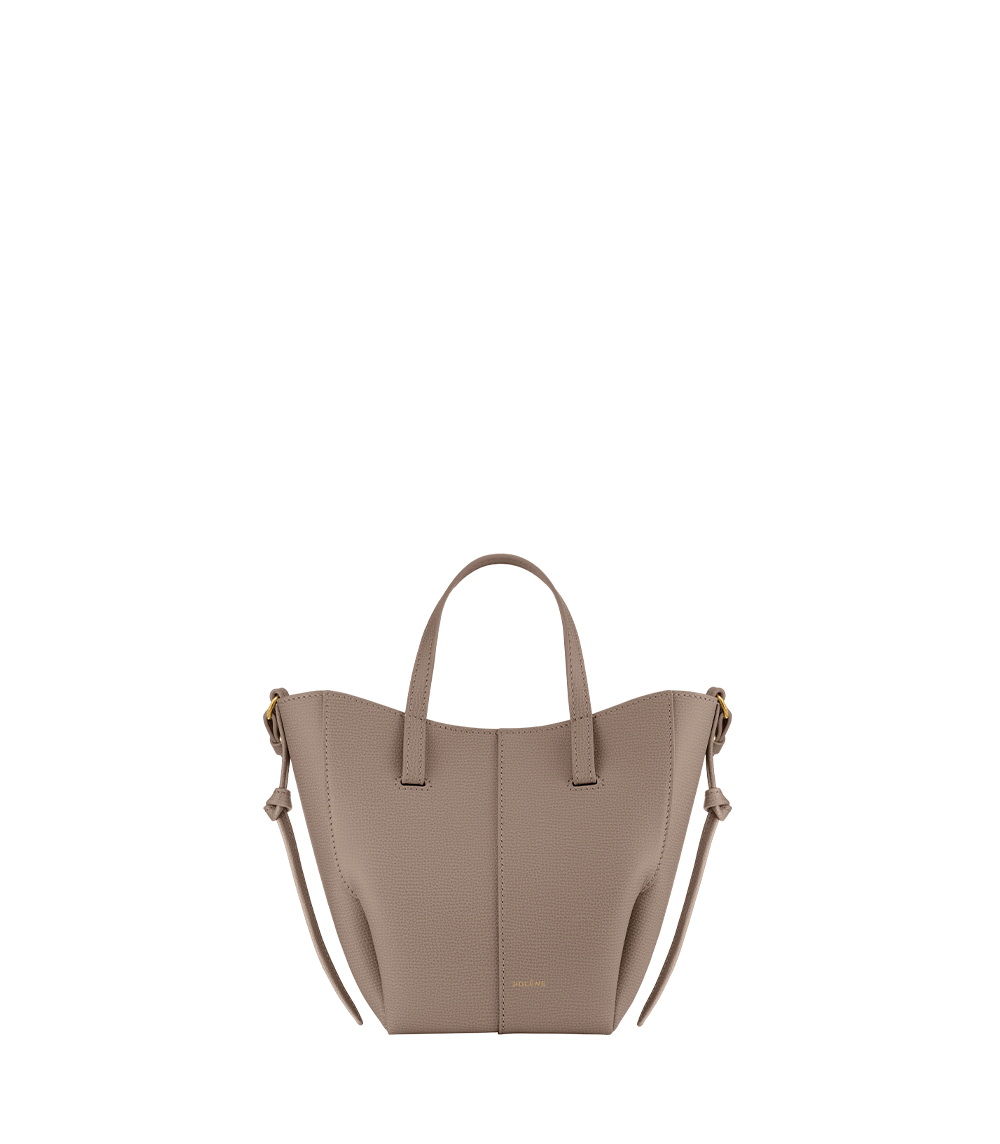 Polène | バッグ - Cyme Tote Nano - テクスチャード トープ – Polène JP Polène | バッグ - Cyme Tote Nano - テクスチャード トープ – Polène JP