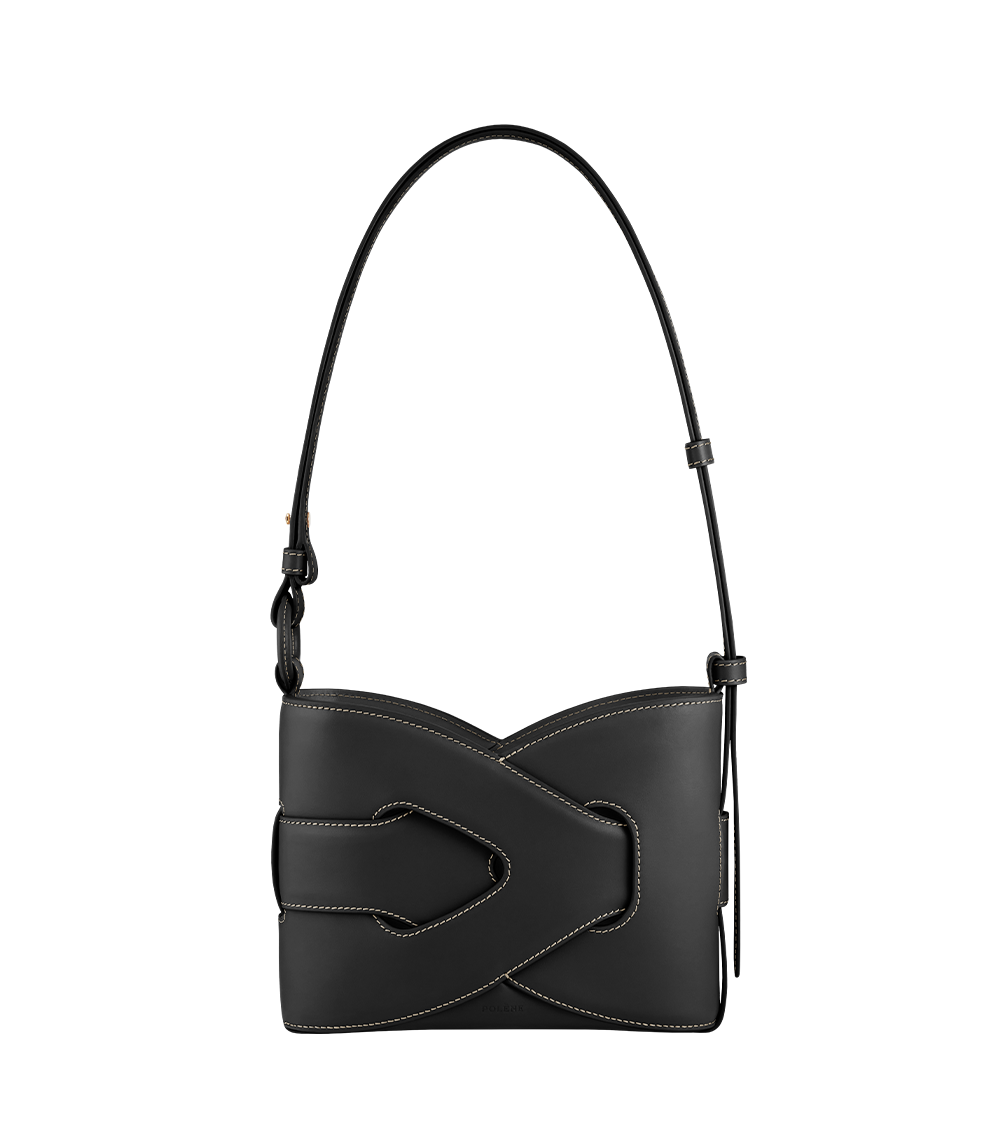 Polène | バッグ - Nodde - ブラック スムース Polène | バッグ - Nodde - ブラック スムース