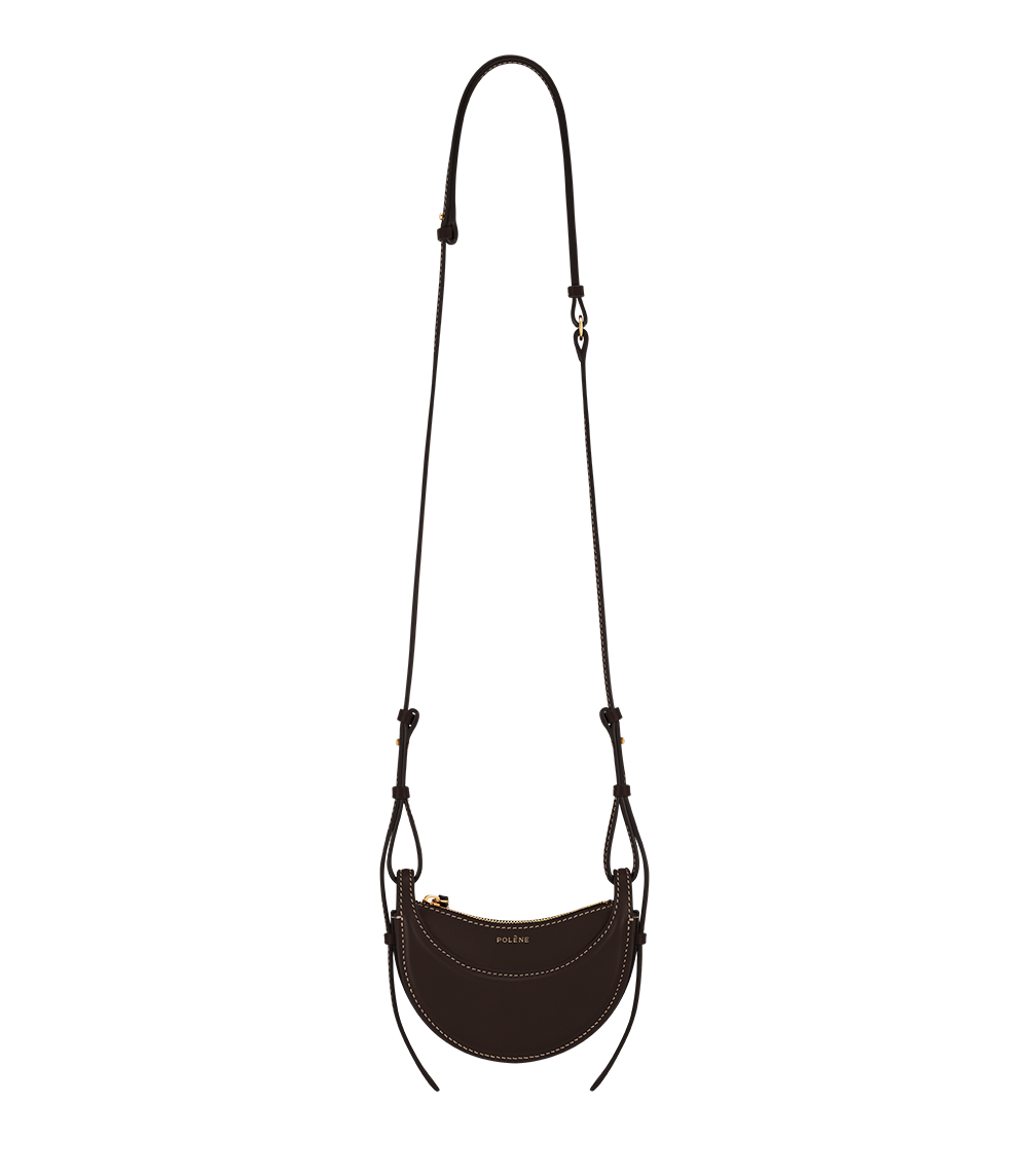 Polène | バッグ - Numéro Dix Micro - エボニー スムース – Polène JP Polène | バッグ - Numéro Dix Micro - エボニー スムース – Polène JP