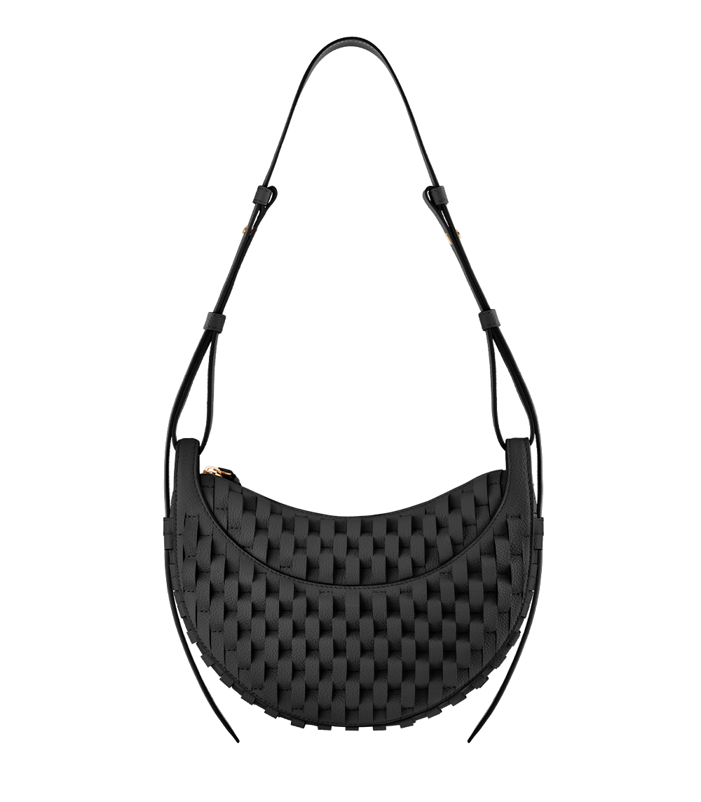 Polène | バッグ - Numéro Dix - Onda ブラック – Polène JP Polène | バッグ - Numéro Dix - Onda ブラック – Polène JP