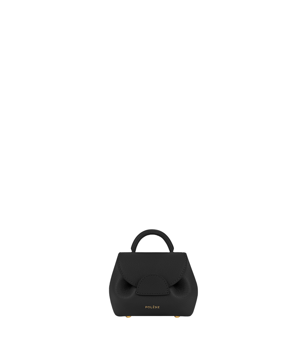 Polène | バッグ - Numéro Un Micro - ブラック テクスチャード Polène | バッグ - Numéro Un Micro - ブラック テクスチャード