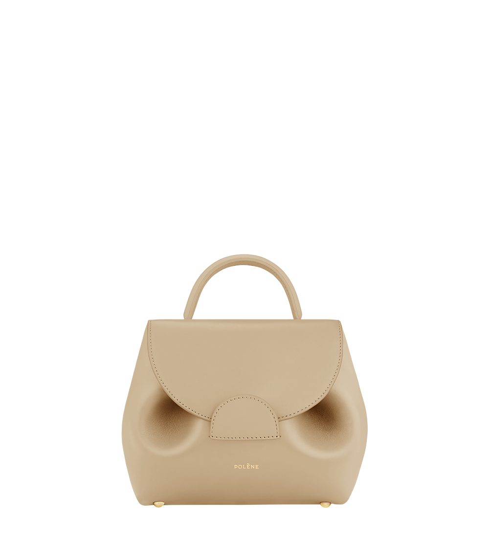 【極美品】POLENE Numero Un Nano ショルダーバッグ ヌード Polène I バッグ - Numéro Un Nano - スムース サンド – Polène JP