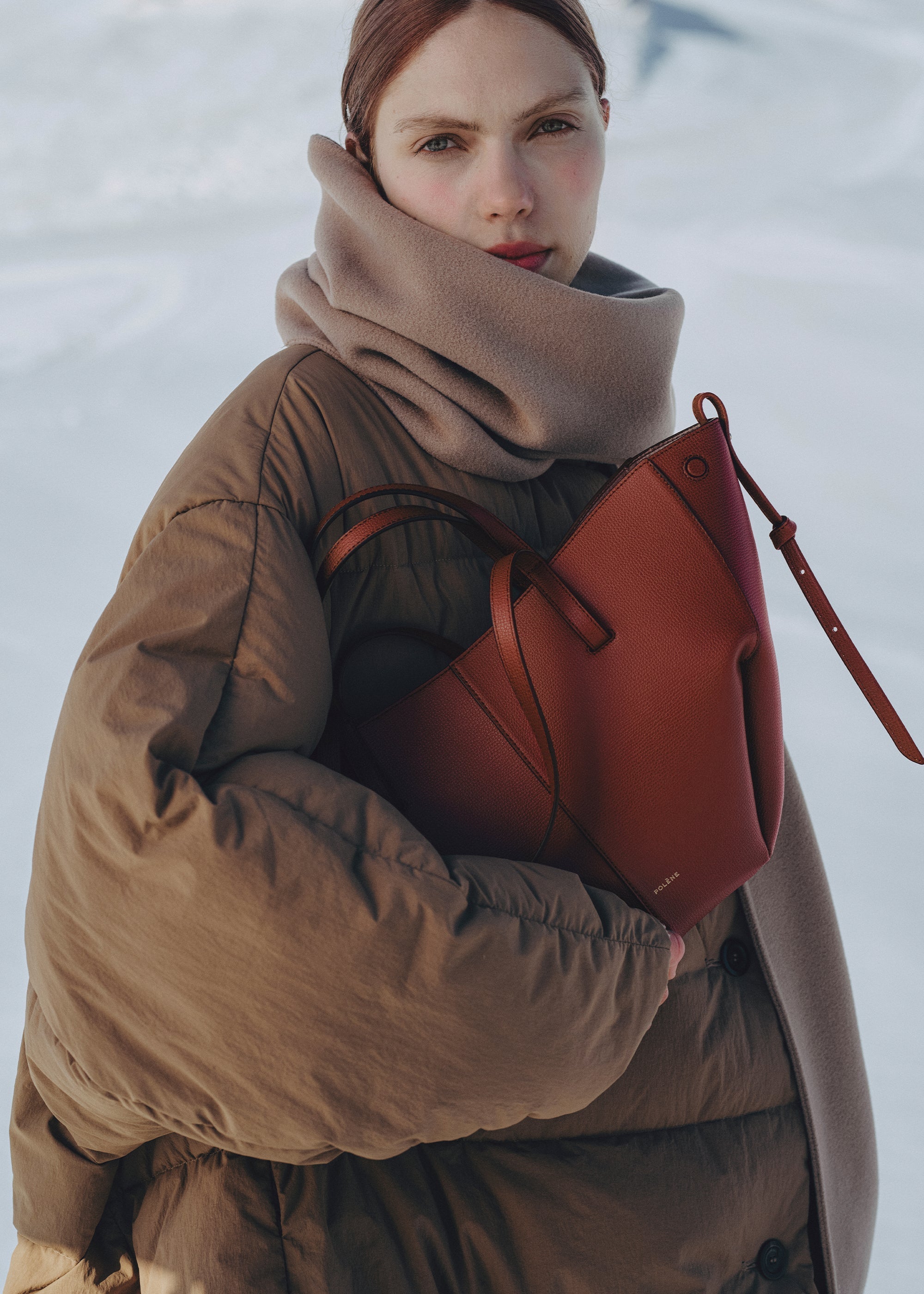 Polène | バッグ - Béri - ライラック テクスチャード