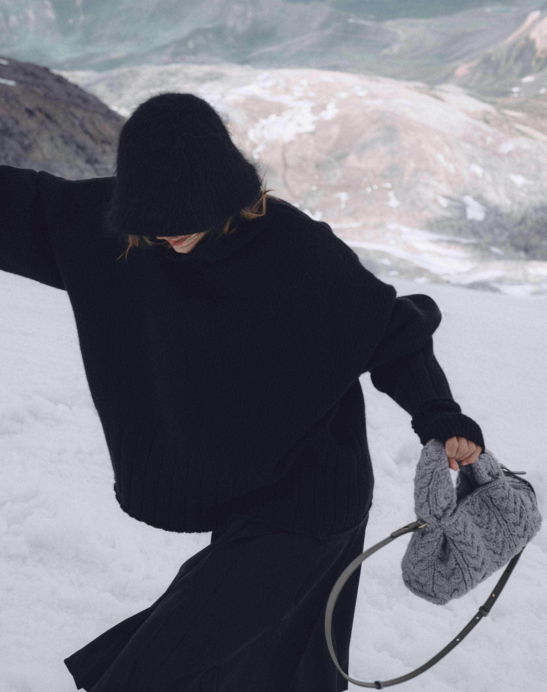 Polène | バッグ - Béri - ライラック テクスチャード