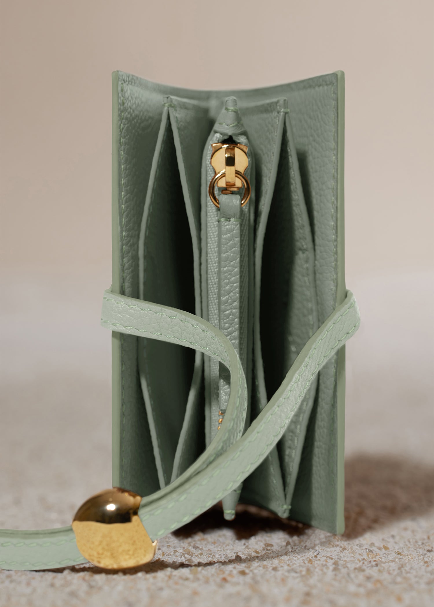 Polène | カードホルダー - Kayé - デュオ フレッシュアーモンド  