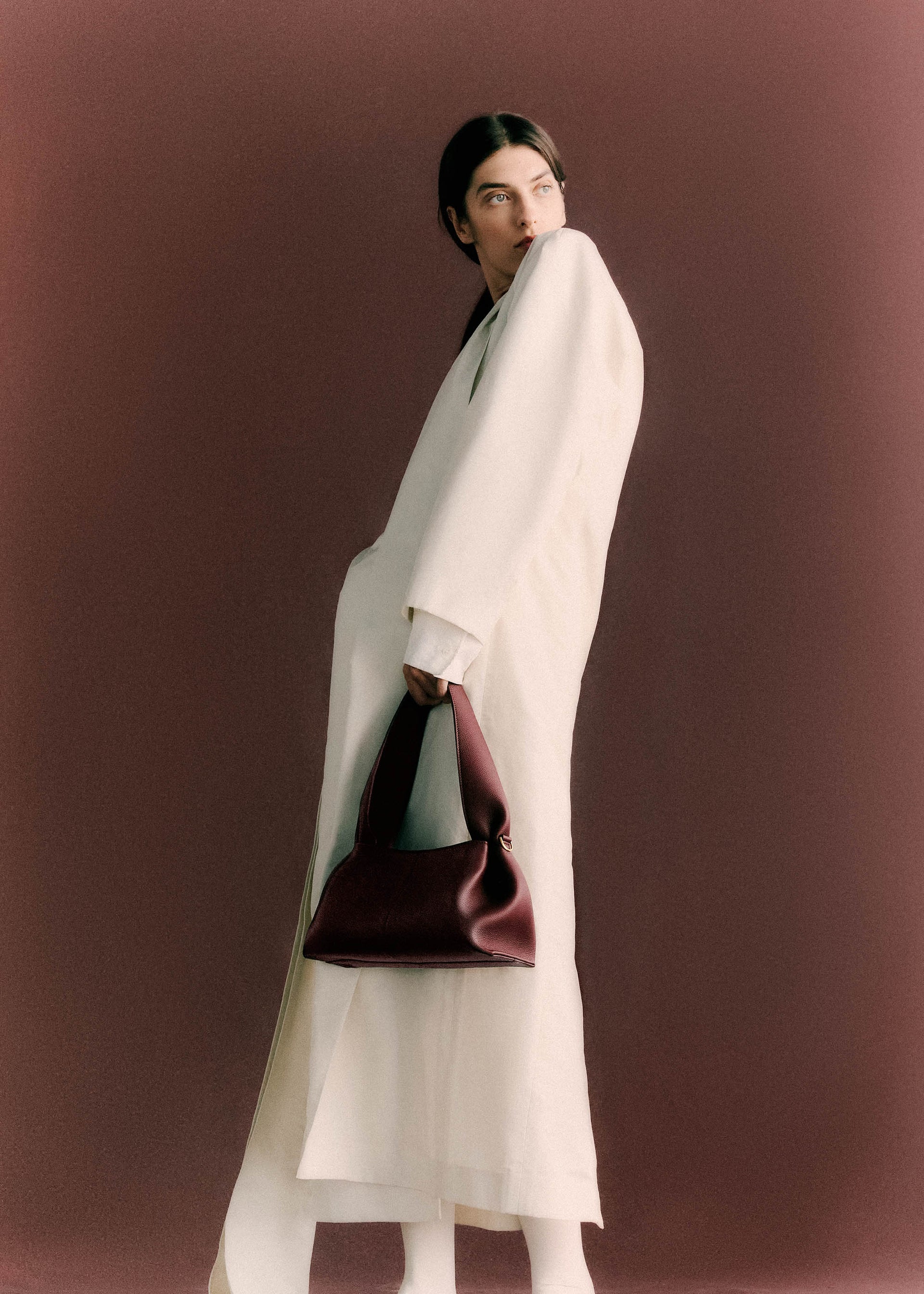 Numéro Neuf East West - ダークチェリー テクスチャード