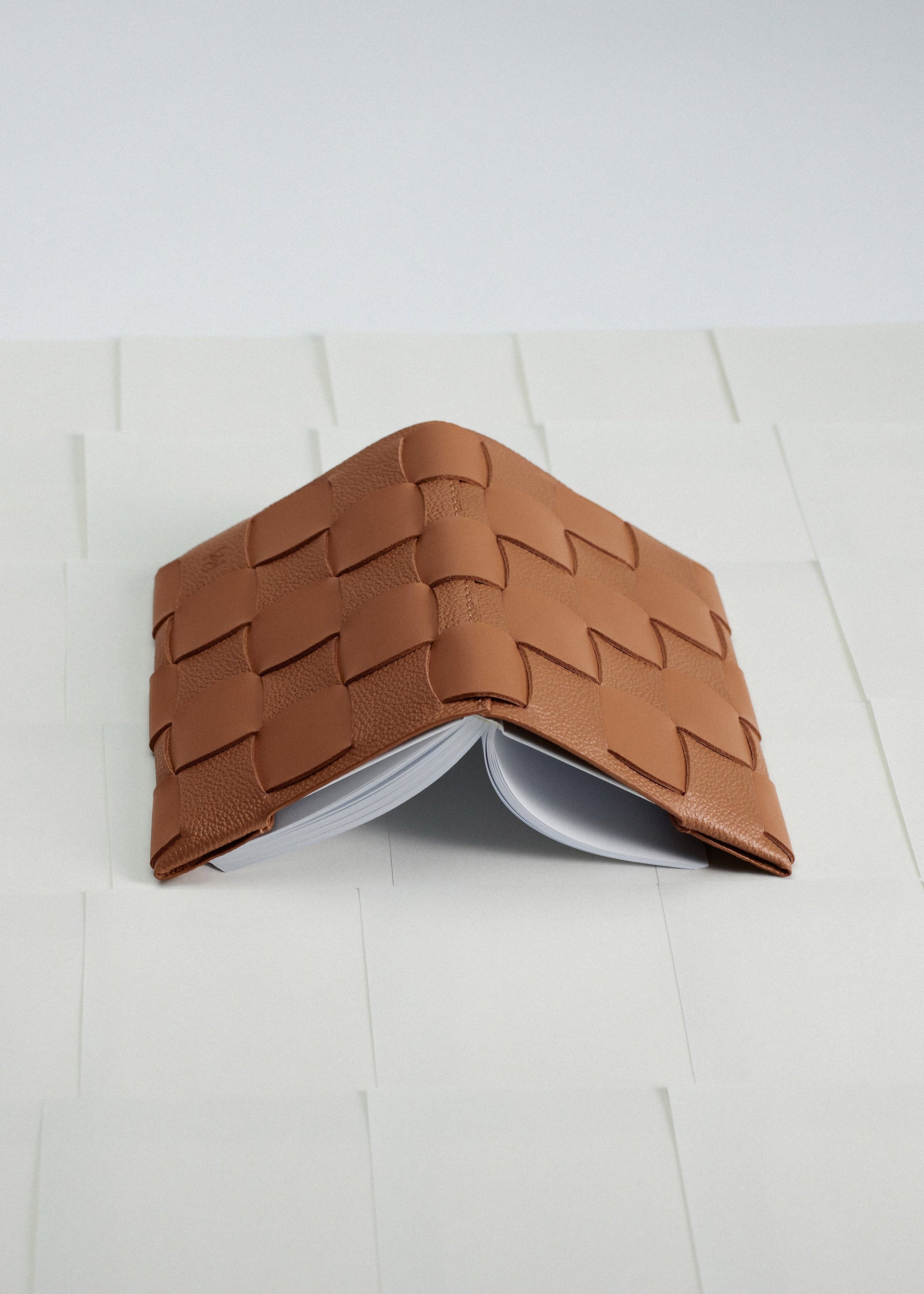 Neiti A6 カバー付きノート - キャメル