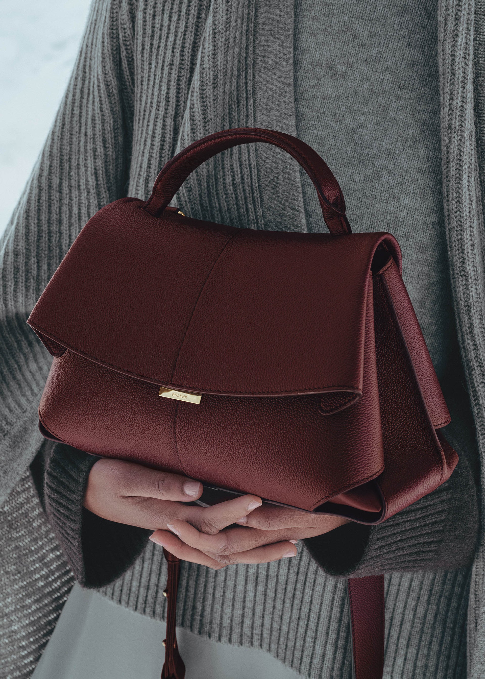 Mokki - ダークチェリー テクスチャード