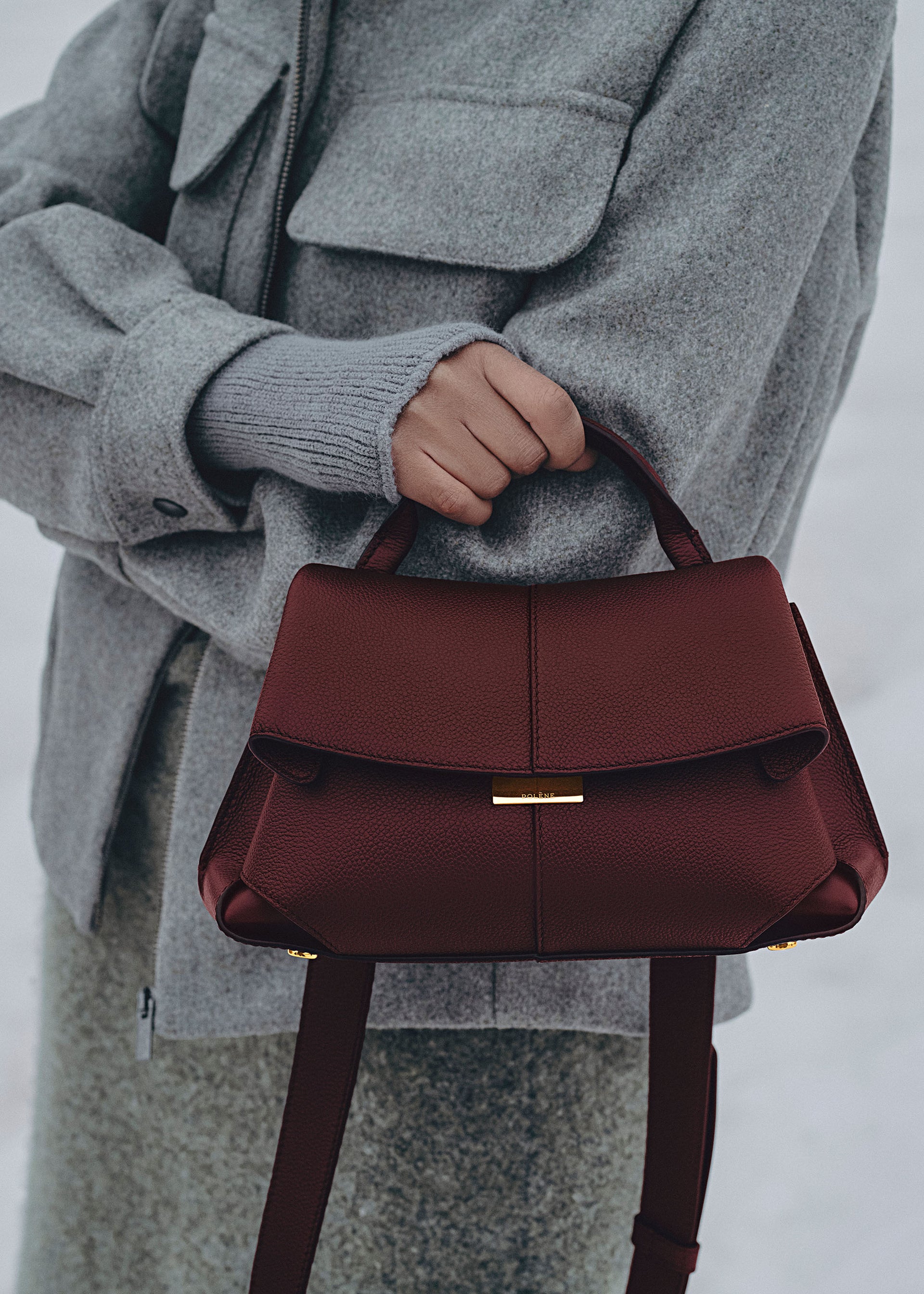 Mokki Mini - ダークチェリー テクスチャード