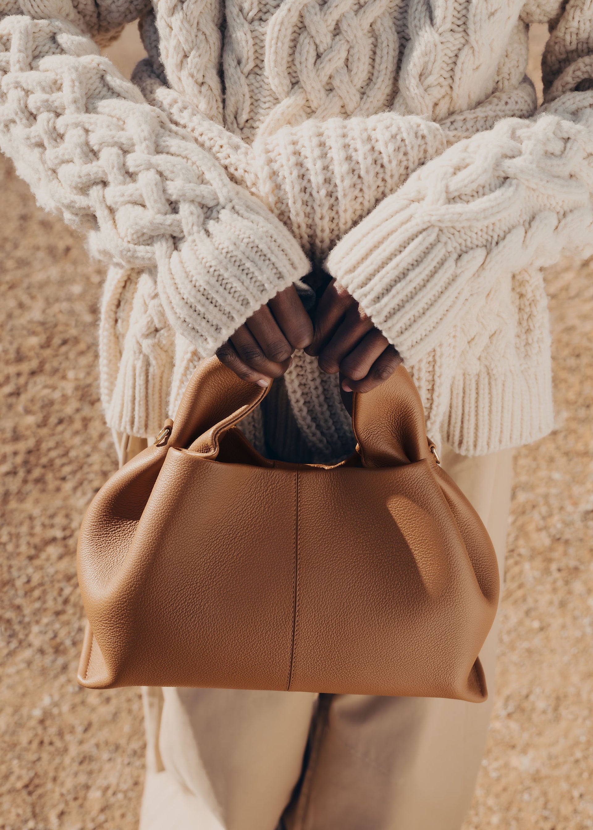 Numéro Neuf - キャメル テクスチャード