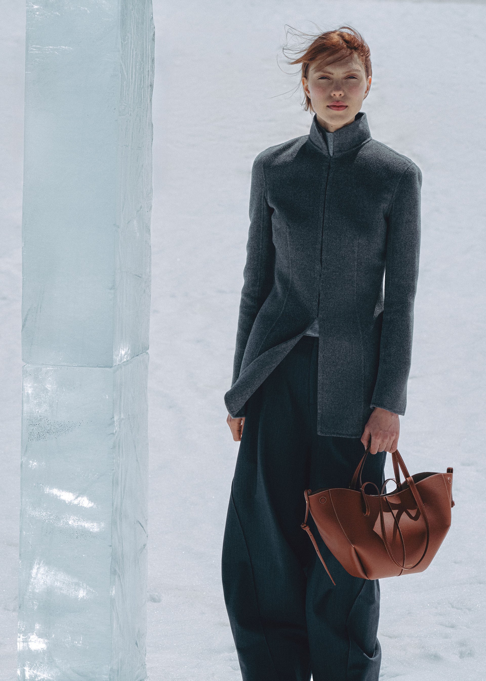 Cyme Mini - コニャック テクスチャード