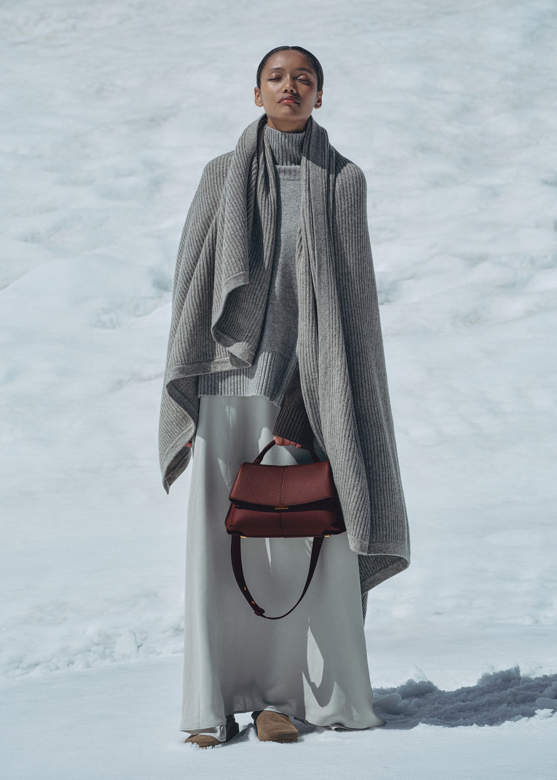 Mokki - ダークチェリー テクスチャード