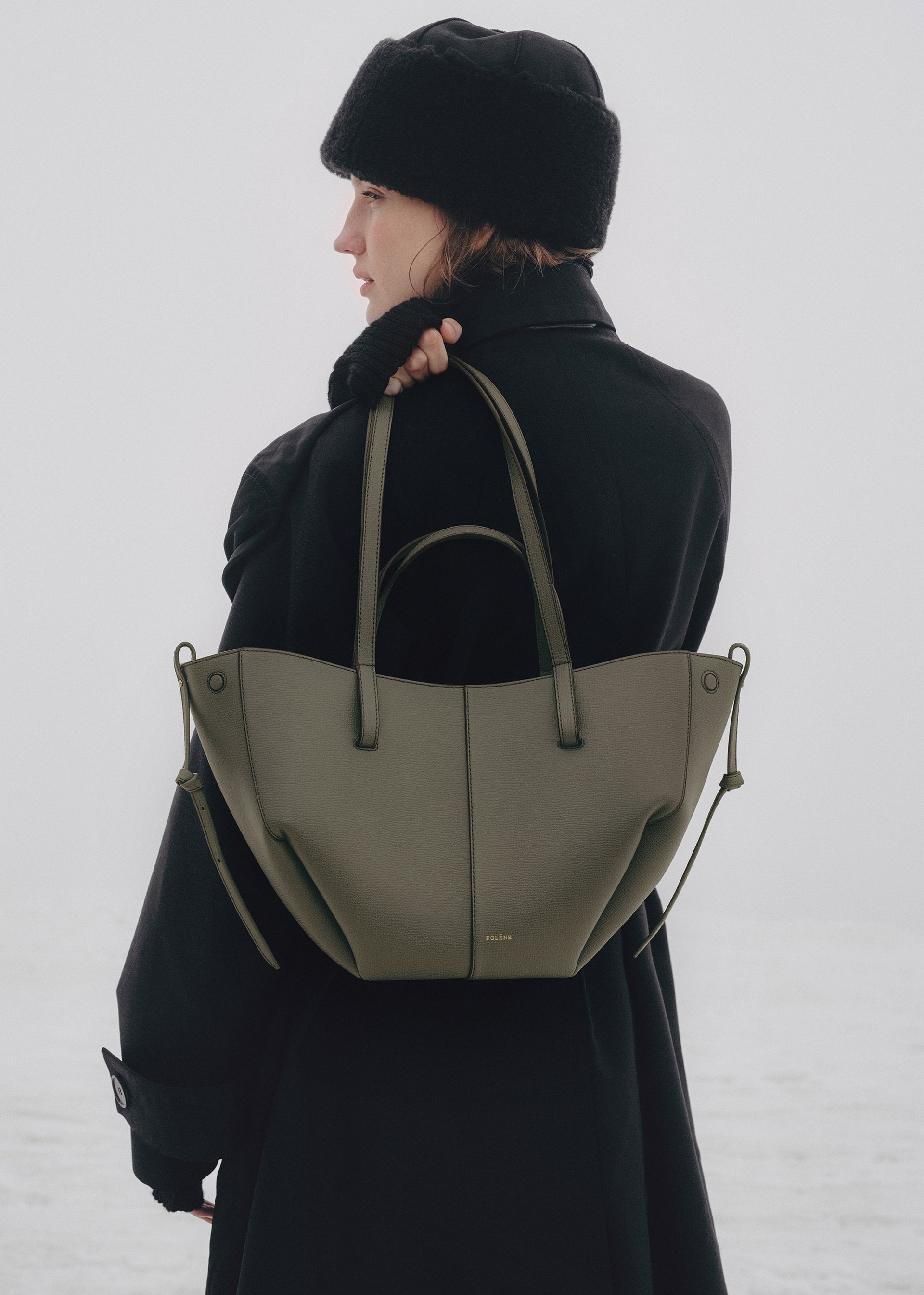 Cyme Mini - スモーキーグリーン テクスチャード