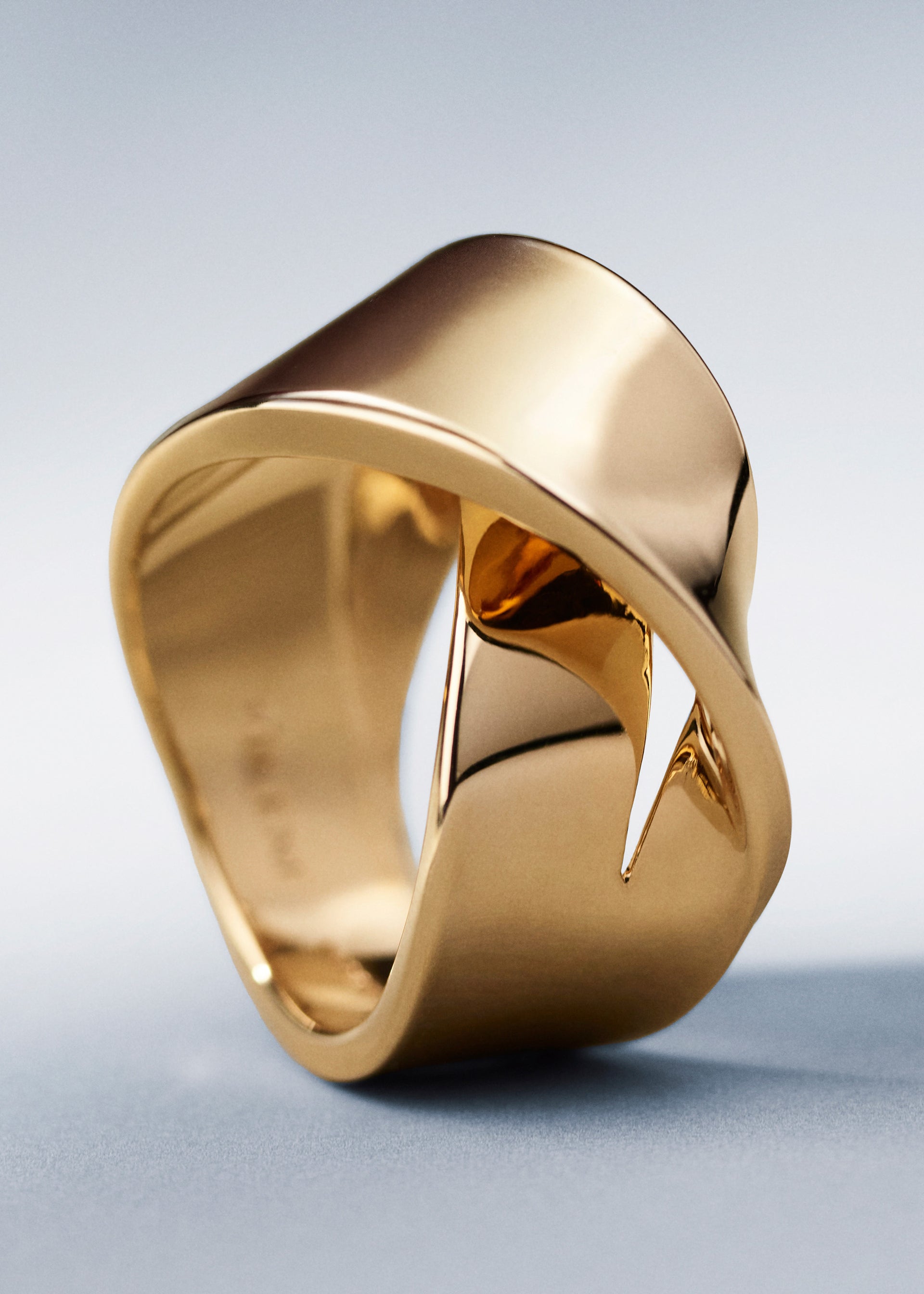 Éole ヴォリュートリング - 24Kゴールドコーティング