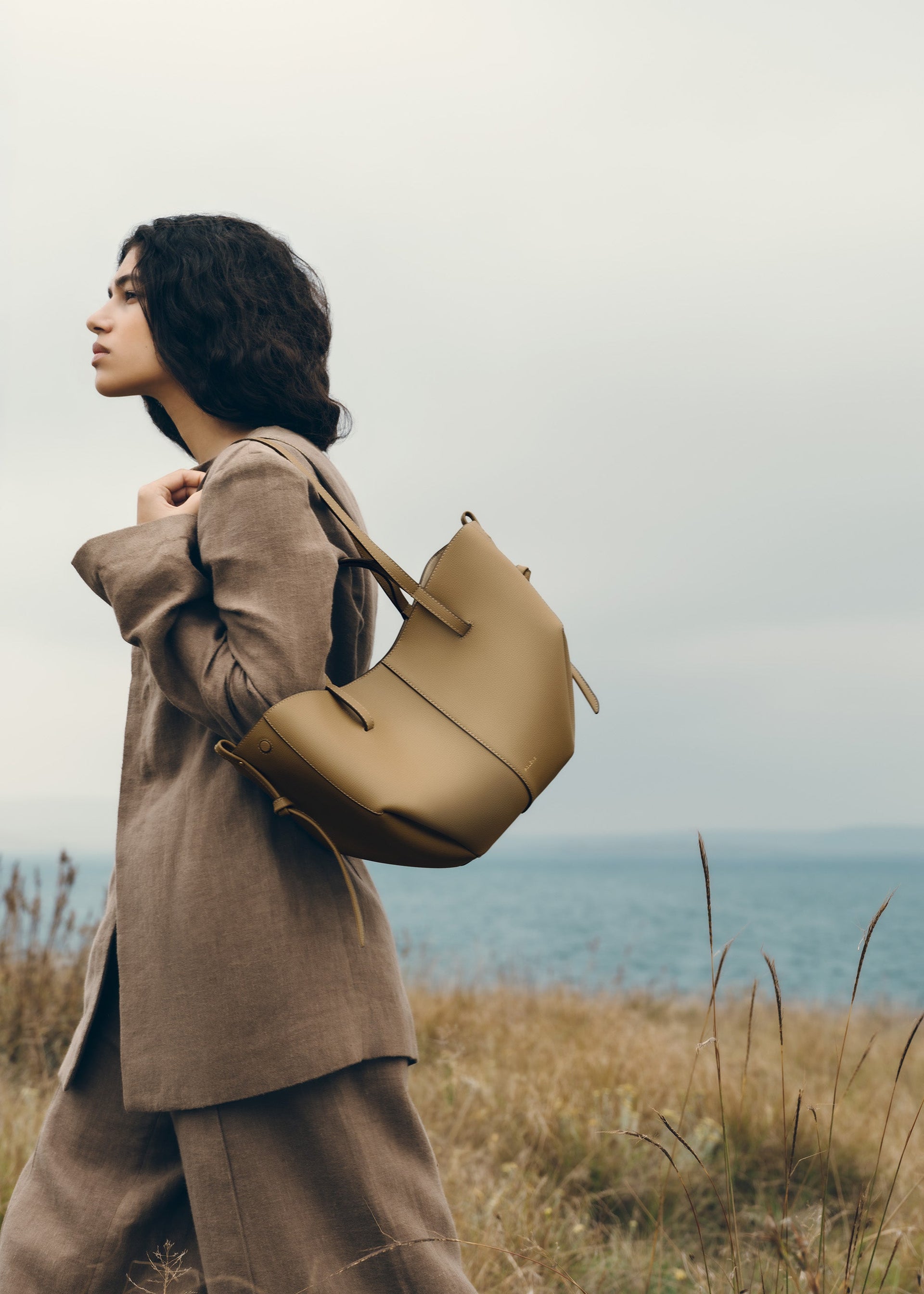 Cyme Mini - テクスチャード スモーキーオリーブ