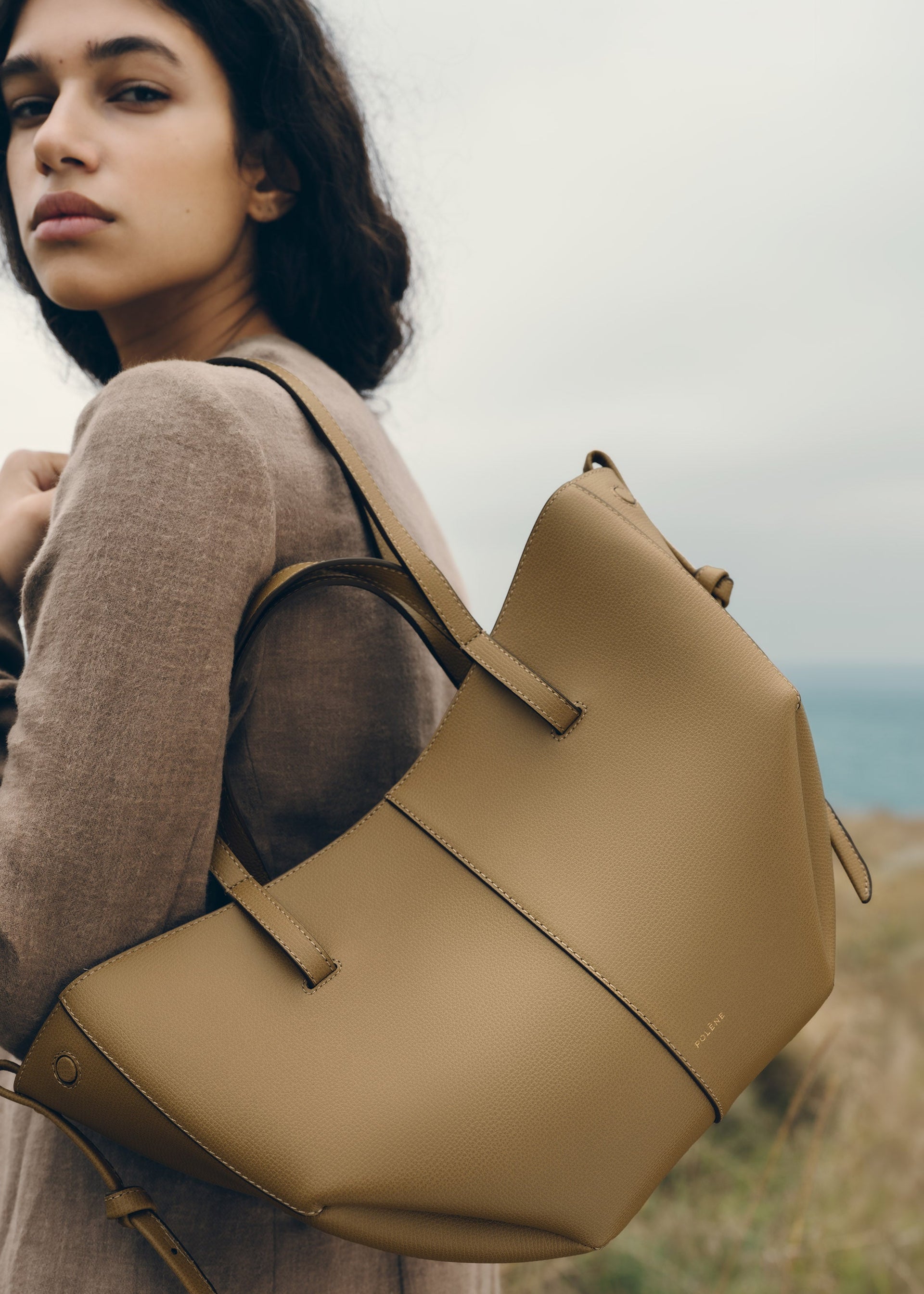 Cyme Mini - テクスチャード スモーキーオリーブ