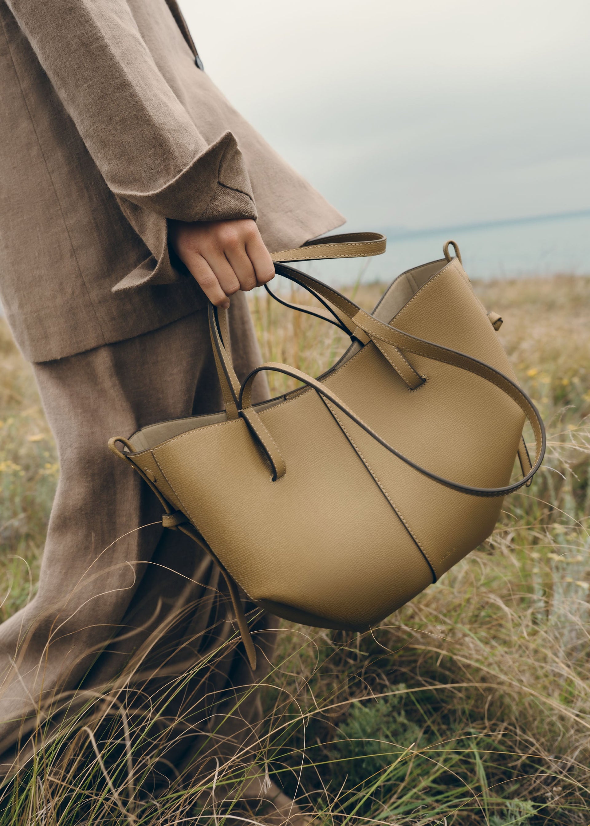 Cyme Mini - テクスチャード スモーキーオリーブ