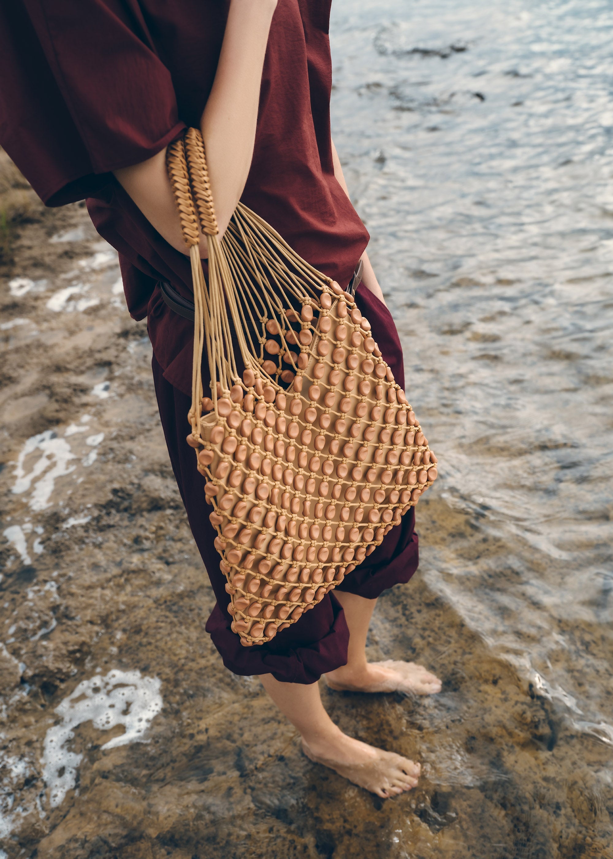 Polène | バッグ - Solé Nomade - タン – Polène JP