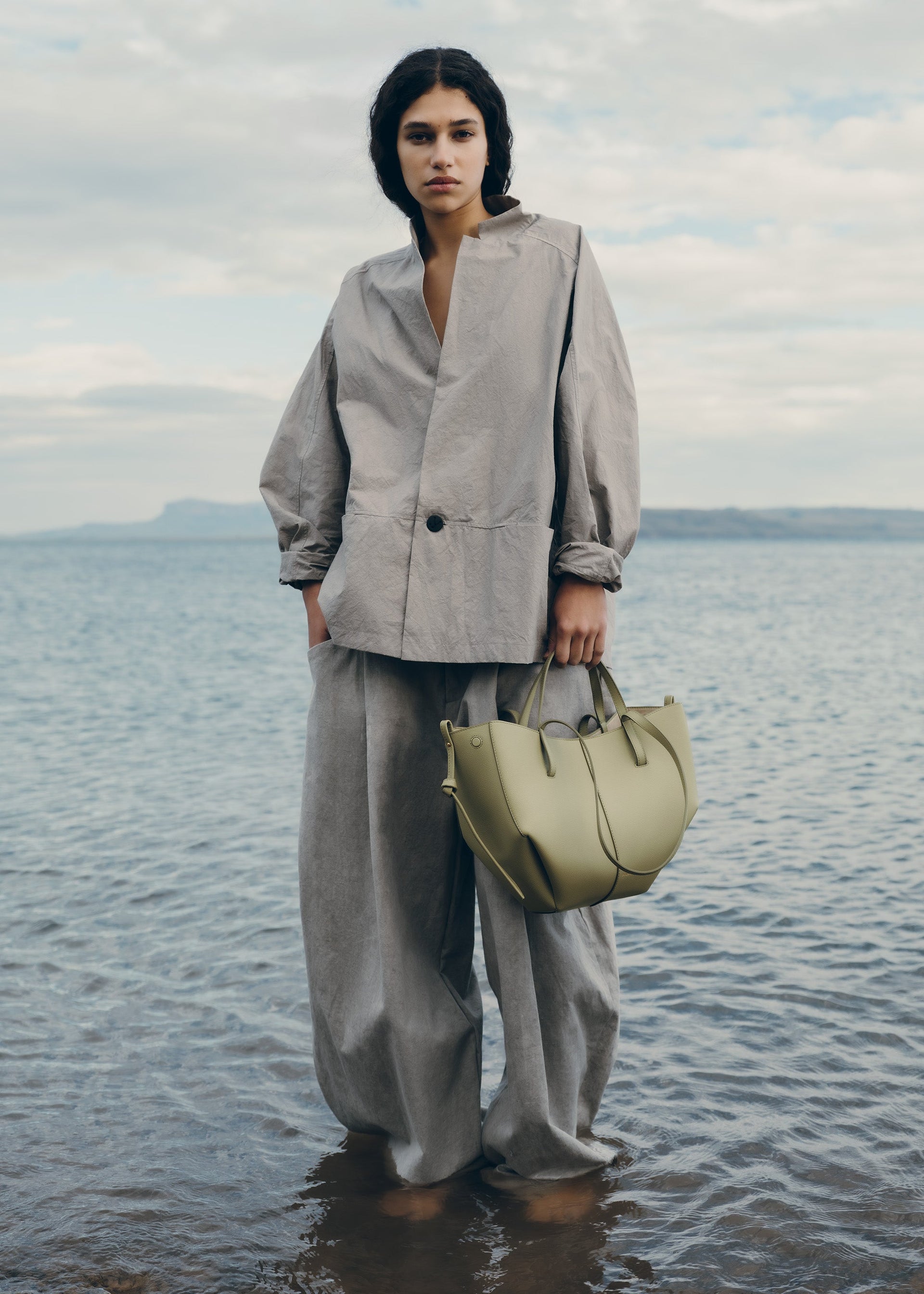 Cyme Mini - テクスチャード リンデン