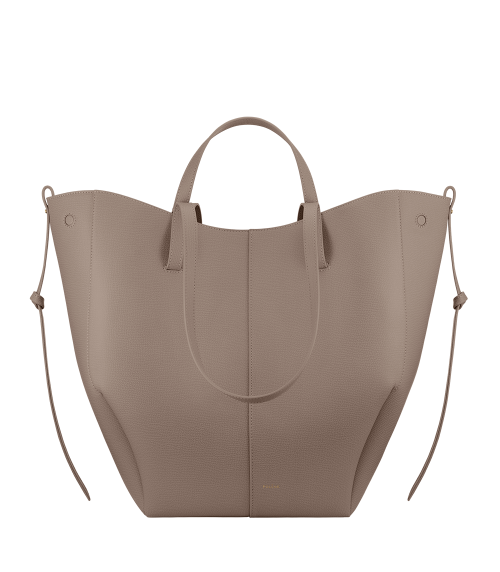 Polène | バッグ - Cyme Tote - テクスチャード ブラック – Polène JP Polène | バッグ - Cyme Tote - テクスチャード ブラック – Polène JP